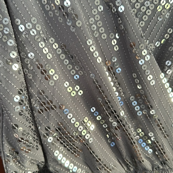 Express sequined sleeveless dress - Picture 2 of 3